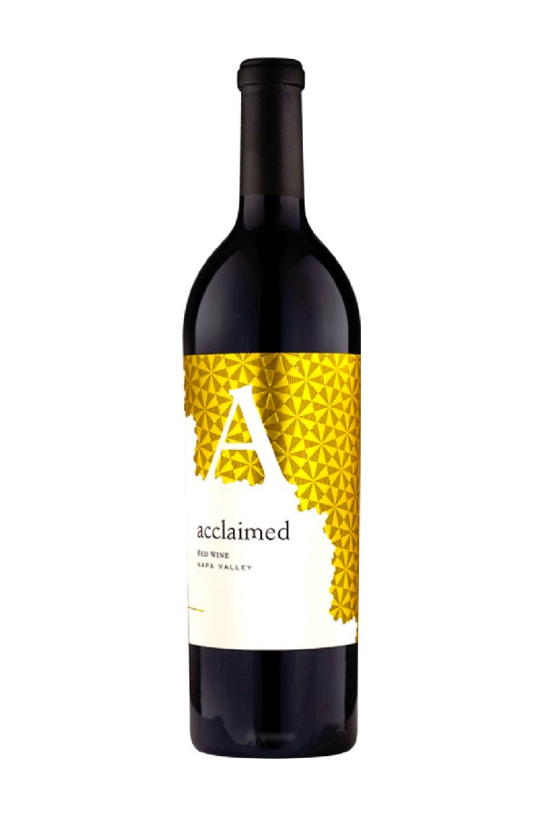 Bottle of Acclaimed Cabernet Sauvignon Oakville Napa Valley 2018