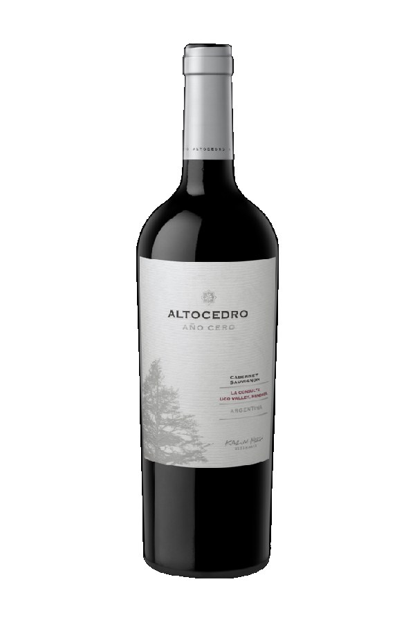 Bottle of Altocedro Ano Cero Cabernet Sauvignon la Consulta Mendoza 2020