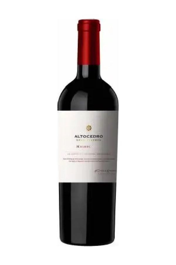 Bottle of Altocedro Malbec Gran Reserva 2019