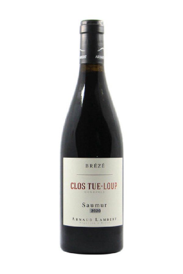 Bottle of Arnaud Lambert Domaine Arnaud Lambert Saumur Rouge Clos Tue-Loup (Breze) 2020