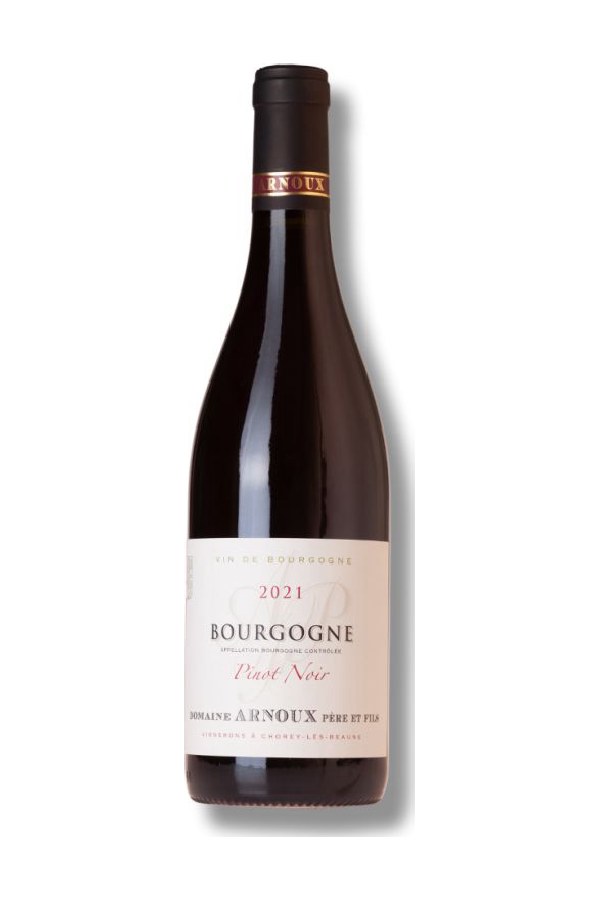 Bottle of Arnoux Domaine Arnoux Pere & Fils Bourgogne Pinot Noir 2021