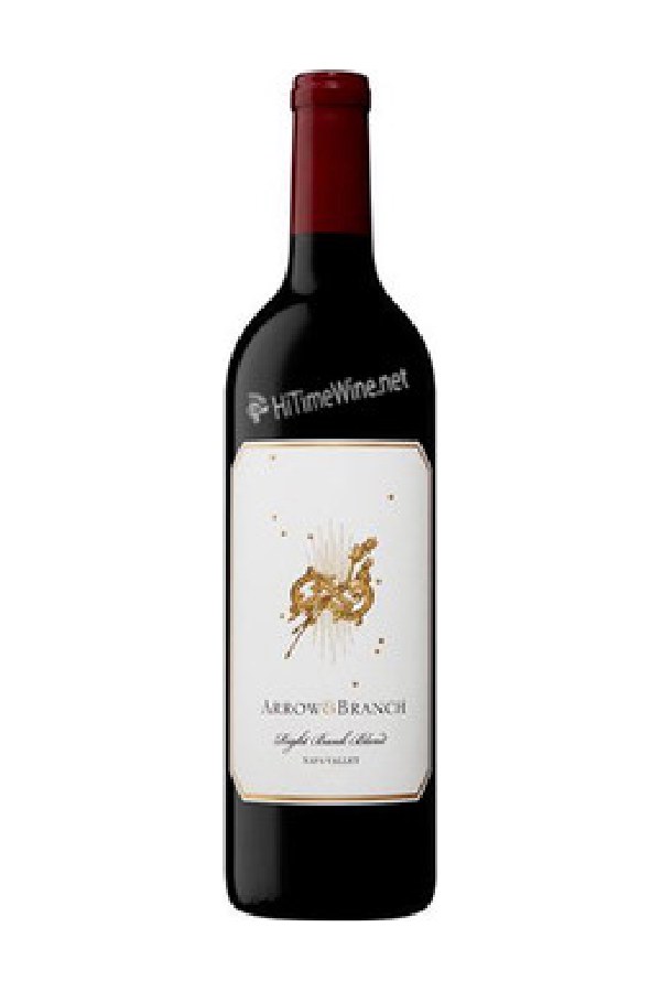 Bottle of Arrow & Branch Red Wine Napa Valley 2012