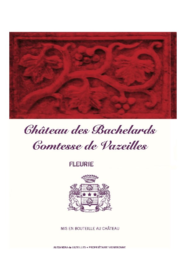 Bottle of Bachelards Château des Bachelards Fleurie 2016