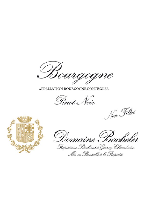 Bottle of Bachelet Bourgogne Rouge 2011