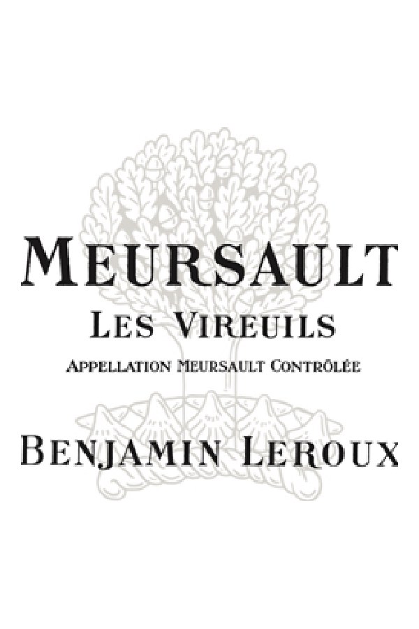 Bottle of  Benjamin Leroux Meursault Vireuils 2021