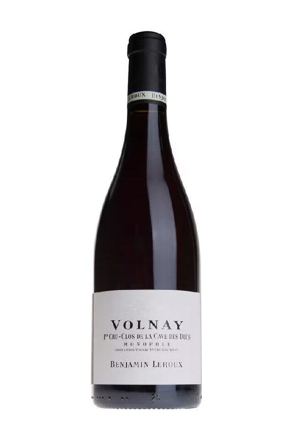 Bottle of  Benjamin Leroux Volnay 1er Cru Clos de la Cave des Ducs 2020