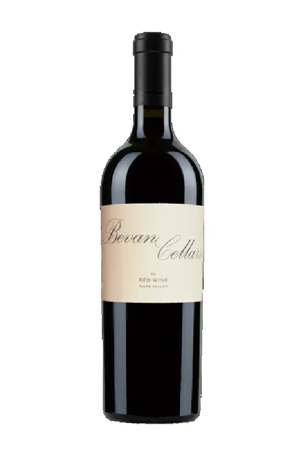 Bottle of Bevan Cellars Ee Red Wine Napa Valley 2023