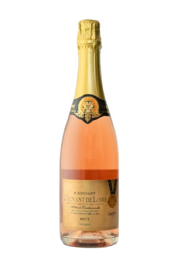 Bottle of  Bonnamy Cremant de Loire Rose 