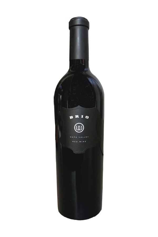 Bottle of Brand Napa Valley Brio Red Wine 2015