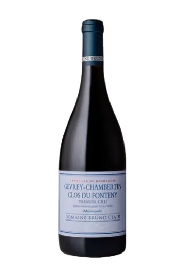 Bottle of Bruno Clair Domaine Bruno Clair Gevrey Chambertin 1er Cru Clos du Fonteny Monopole 2020