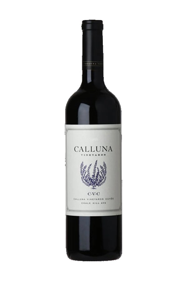Bottle of Calluna Estate Cvc Red Wine Chalk Hill Sonoma County 2019