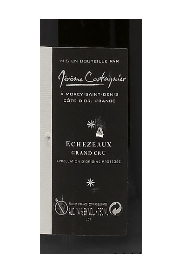 Bottle of Castagnier Sarl Jerome Castagnier Echezeaux Grand Cru 2017