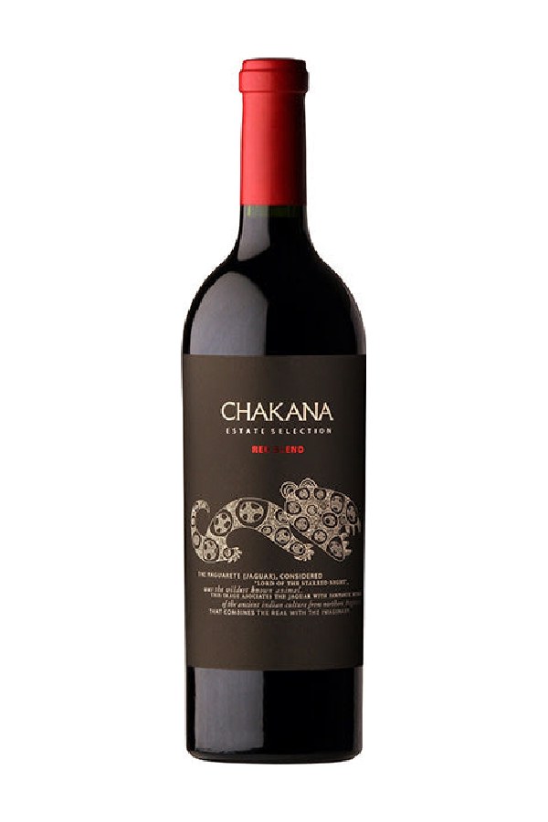 Bottle of Chakana Estate Red 2017