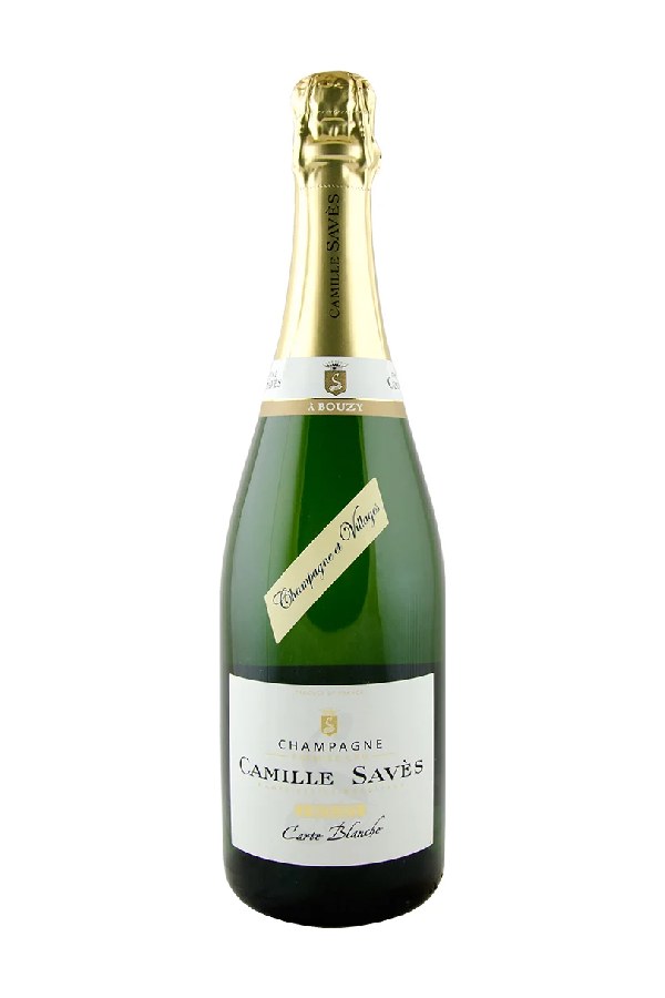 Bottle of  Champagne Camille Saves Carte Blanche Brut 1er Cru 
