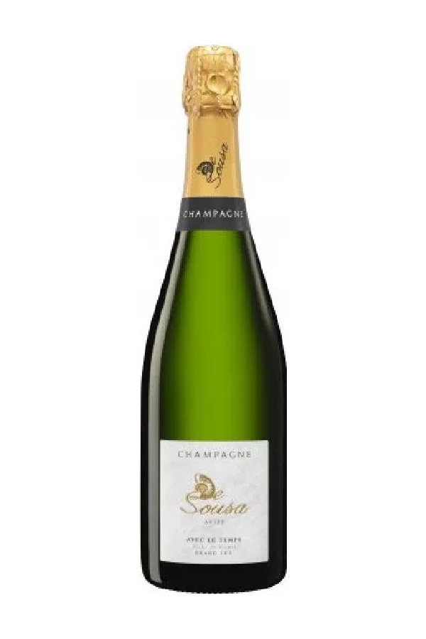 Bottle of  Champagne de Sousa Avec le Temps Blanc de Blancs Extra Brut Grand Cru 