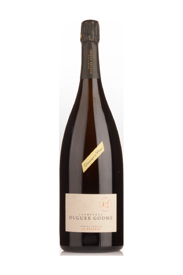Bottle of Champagne Hugues Godme Jardins Premiers-La Reserve 1ER Cru