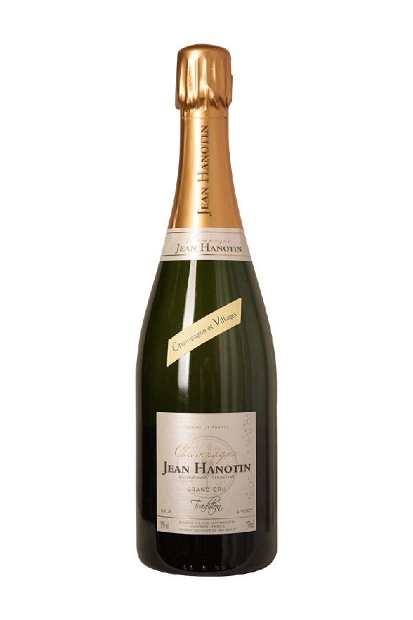 Bottle of  Champagne Jean Hanotin Brut Tradition Grand Cru 