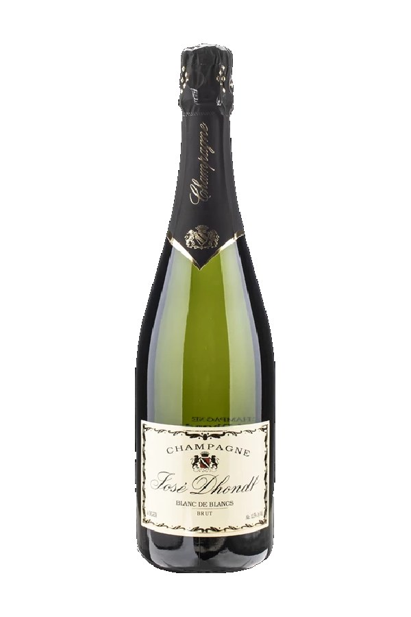 Bottle of  Champagne Jose Dhondt Brut Blanc de Blanc 