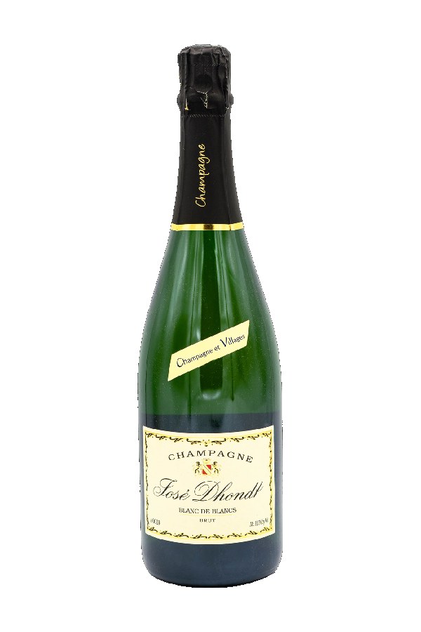 Bottle of  Champagne Jose Dhondt Brut Blanc de Blancs 