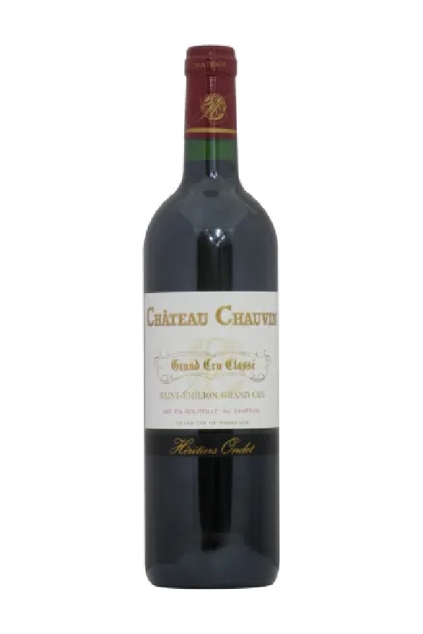 Bottle of  Château Chauvin Saint Emilion Grand Cru 2010