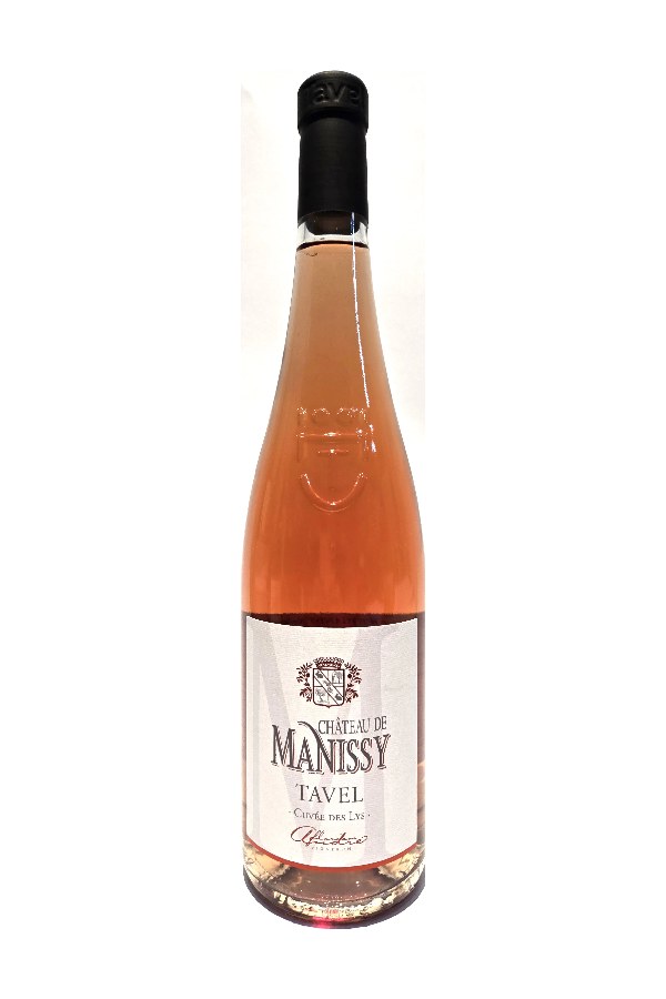 Bottle of  Château de Manissy Tavel Cuvee des Lys Rose 2025