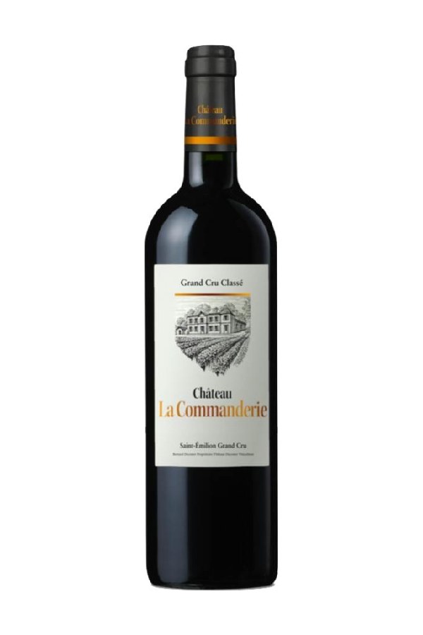 Bottle of  Château la Commanderie Saint Emilion Grand Cru 2019