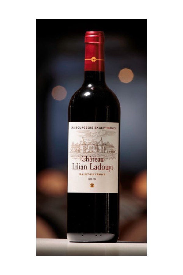 Bottle of  Château Lilian Ladouys Saint Estephe 2018