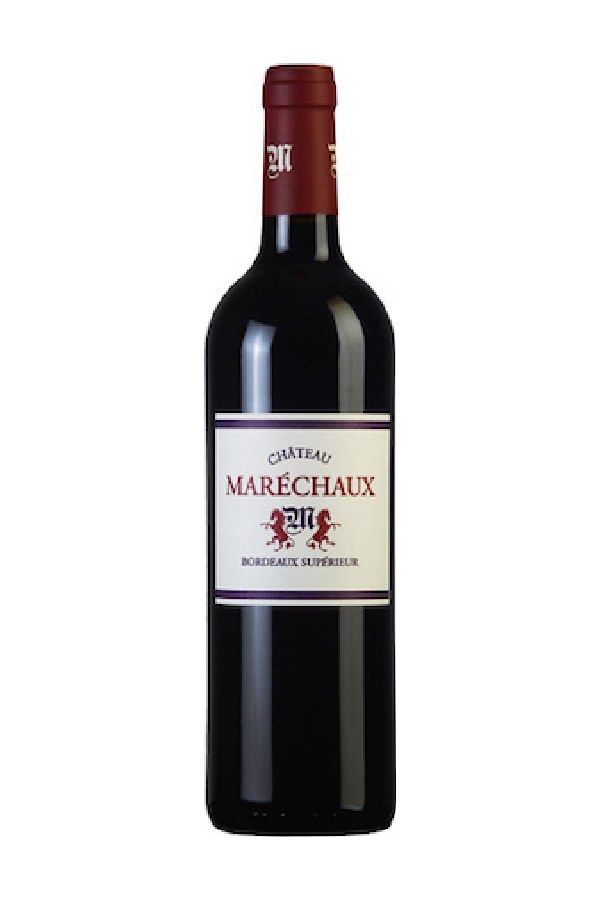 Bottle of  Château Marechaux Bordeaux Superieur 2016