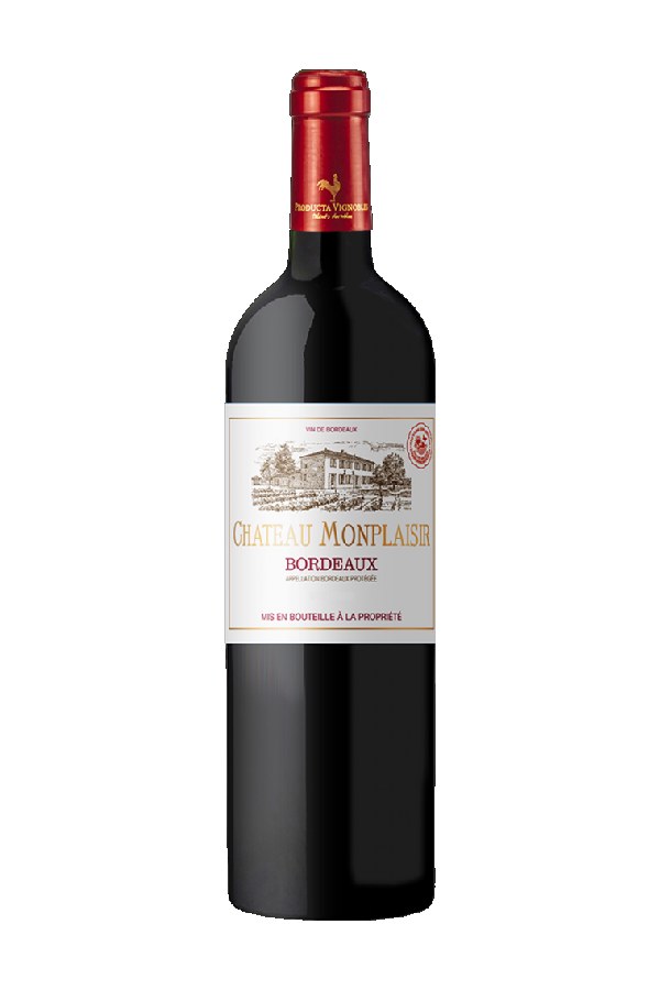 Bottle of  Château Monplaisir Bordeaux Rouge 2022