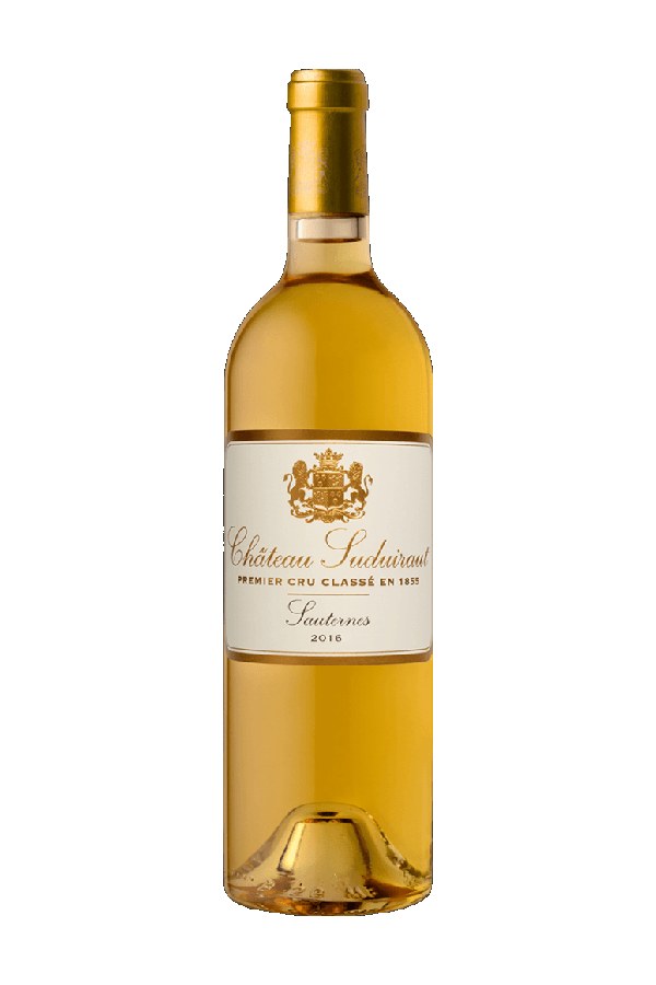 Bottle of  Château Suduiraut Sauternes 2016