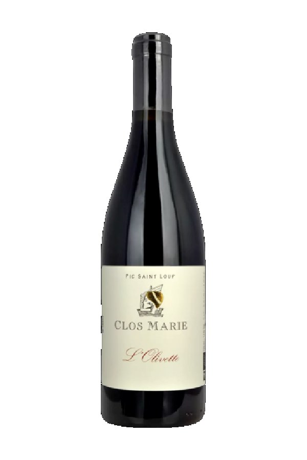 Bottle of  Clos Marie Pic Saint Loup Olivette 2023