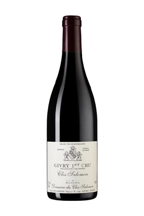 Bottle of Clos Salomon Domaine du Clos Salomon Givry 1er Cru Clos Salomon 2019
