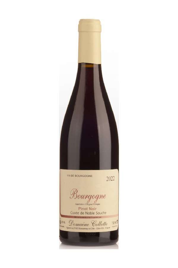 Bottle of Collotte Bourgogne Pinot Noir Noble Souche 2015