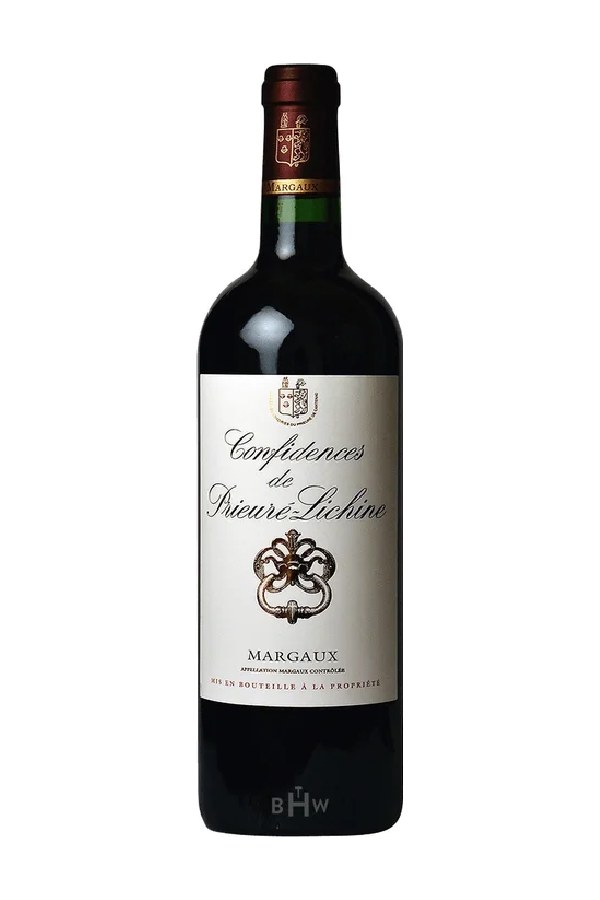 Bottle of  Confidences de Prieure Lichine Margaux 2020