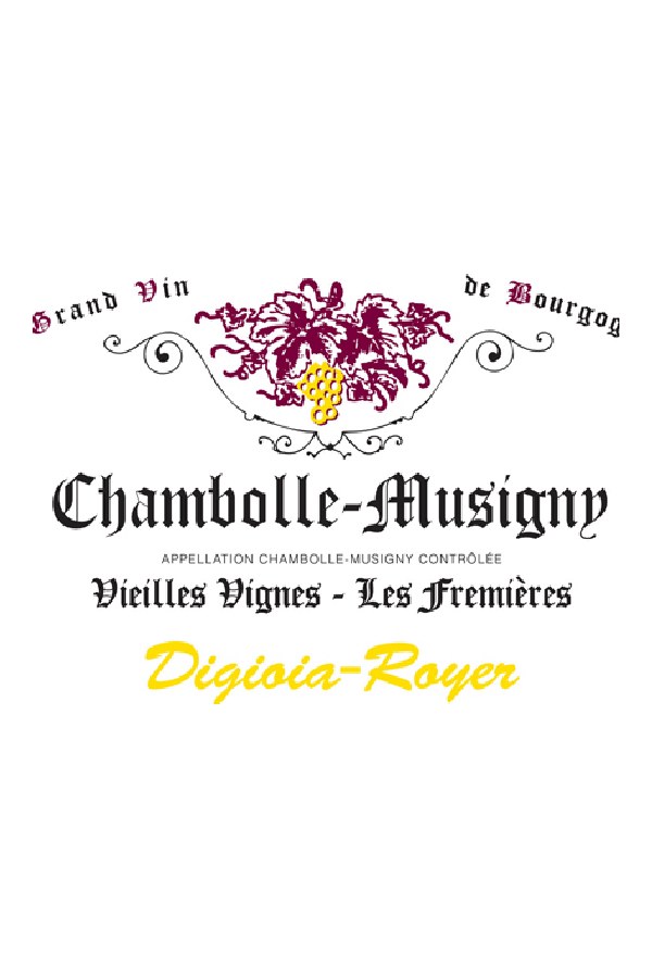 Bottle of Digioia-Royer Domaine Digioia-Royer Chambolle Musigny Vieilles Vignes les Fremieres 2012