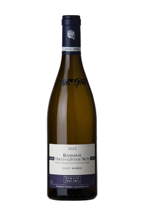 Bottle of  Domaine Anne Gros Bourgogne Hauts Cotes de Nuits Cuvee Marine Blanc 2022