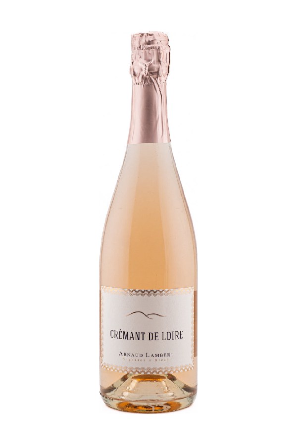 Bottle of Domaine Arnaud Lambert Cremant de Loire Rose