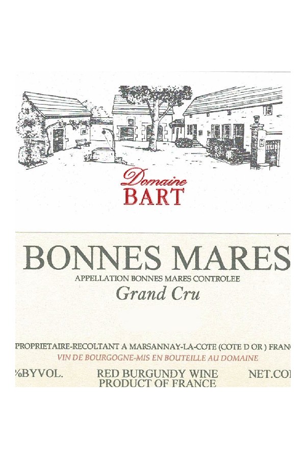 Bottle of  Domaine Bart Bonnes Mares Grand Cru 2020
