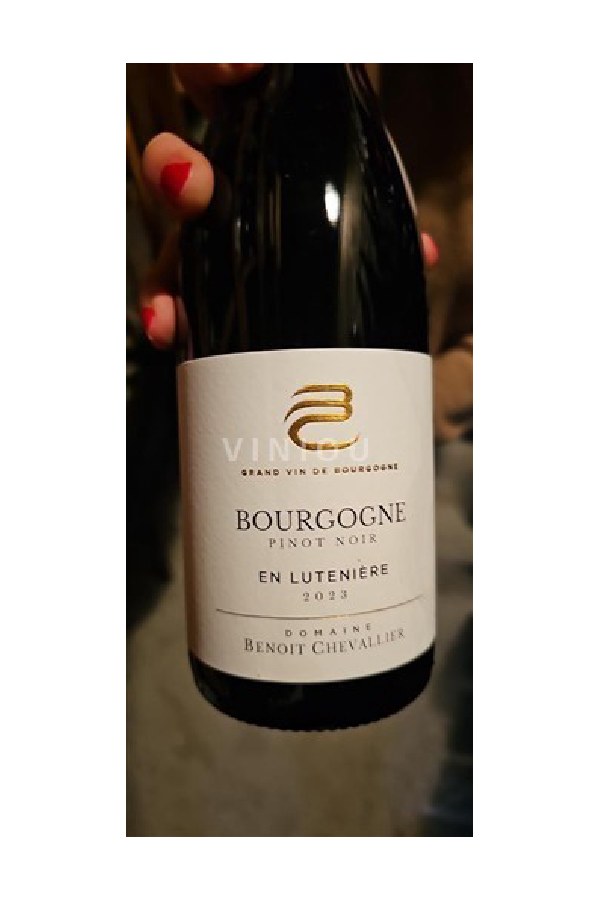 Bottle of Domaine Benoit Chevallier Bourgogne Rouge en Luteniere 2023