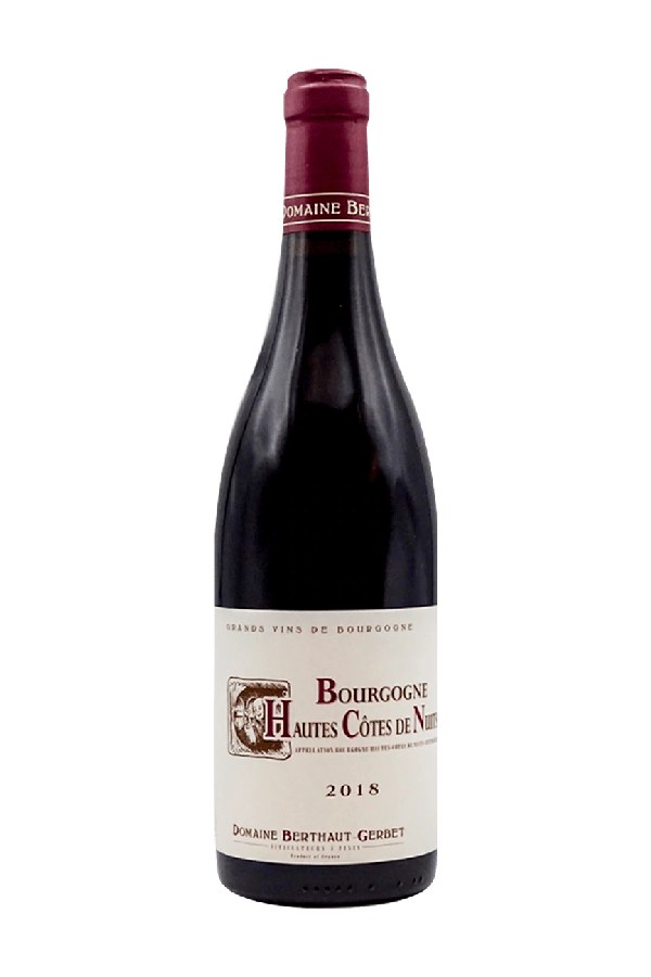 Bottle of  Domaine Berthaut-Gerbet Bourgogne Hautes Cotes de Nuits Rouge 2018