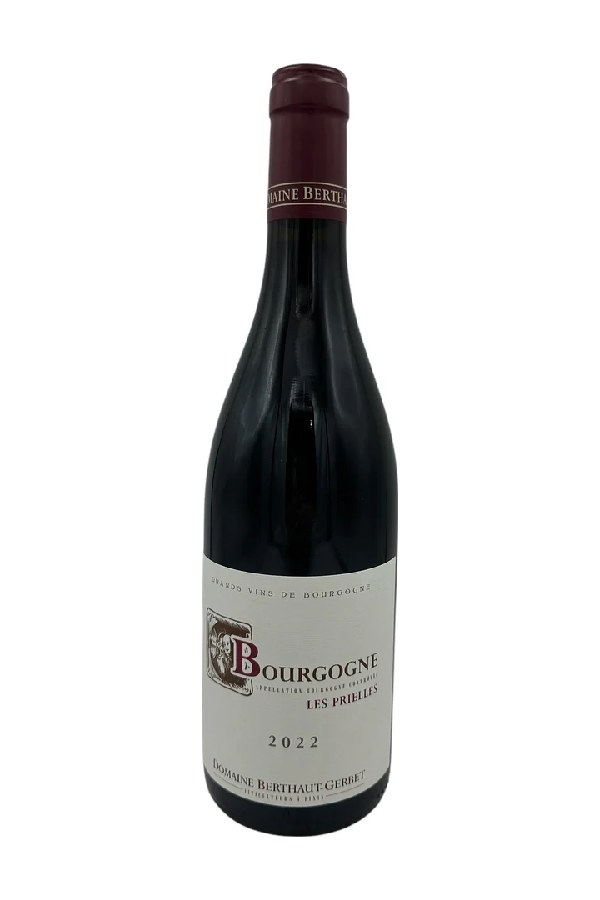 Bottle of  Domaine Berthaut-Gerbet Bourgogne Rouge les Prielles 2022