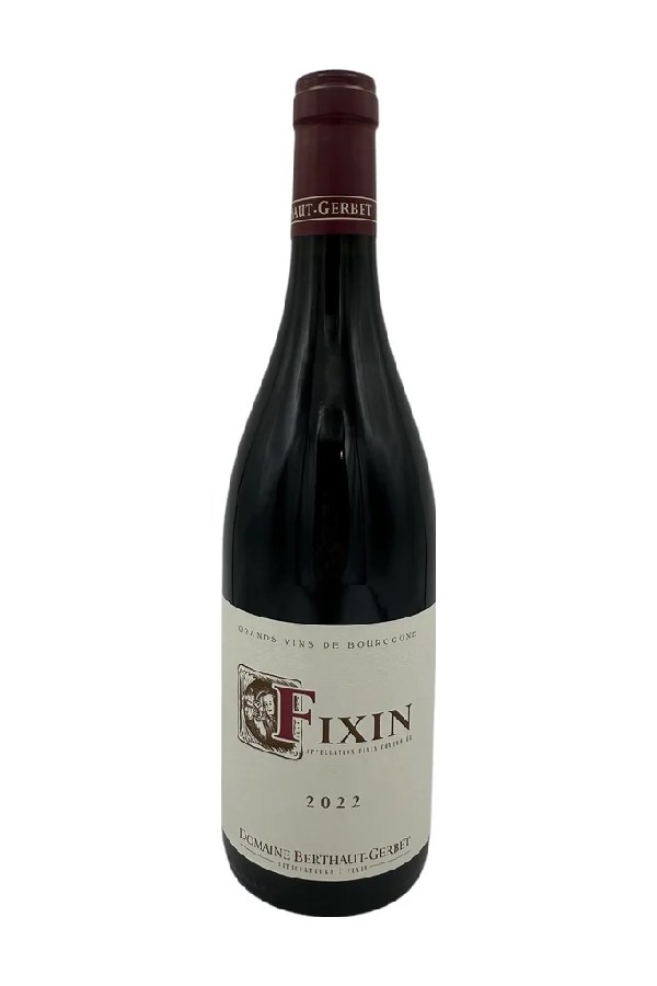 Bottle of Domaine Berthaut-Gerbet Fixin Rouge 2022