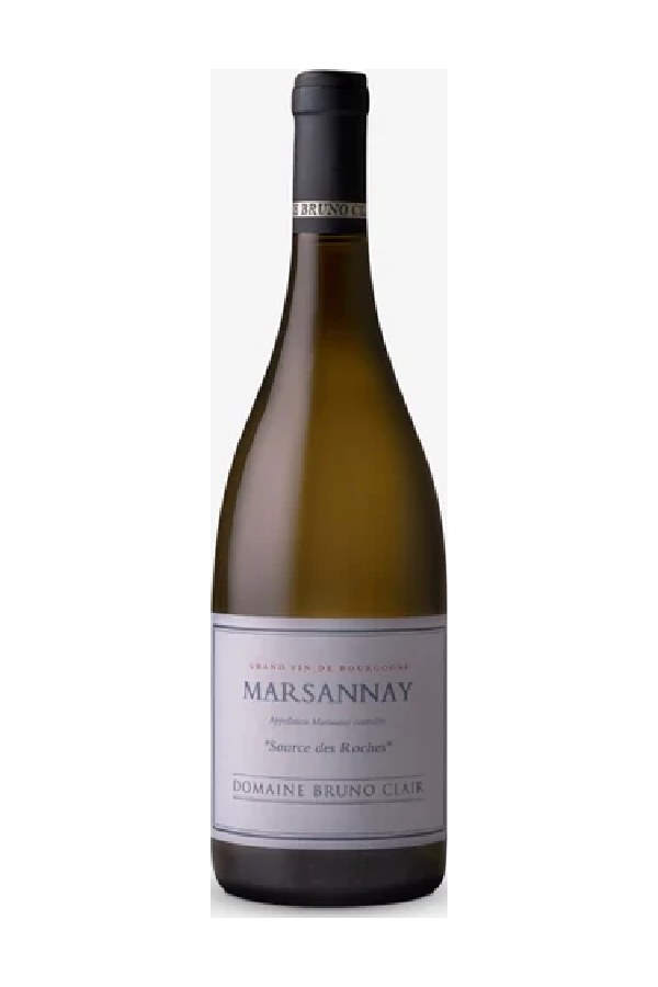 Bottle of  Domaine Bruno Clair Marsannay Blanc Sources des Roches 2021