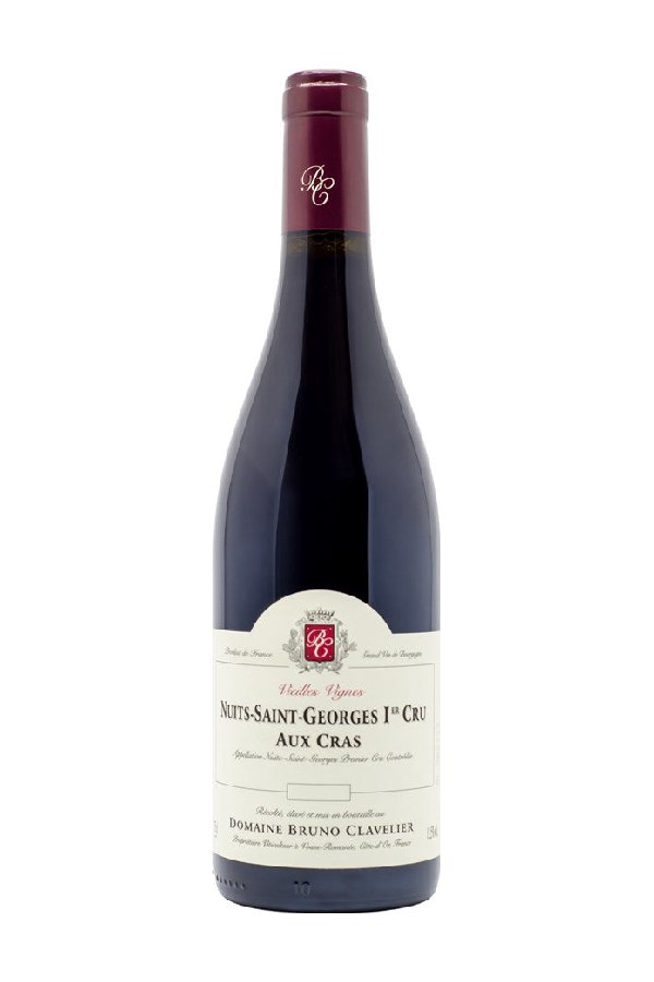 Bottle of  Domaine Bruno Clavelier Nuit Saint Georges 1er Cru aux Cras 2018