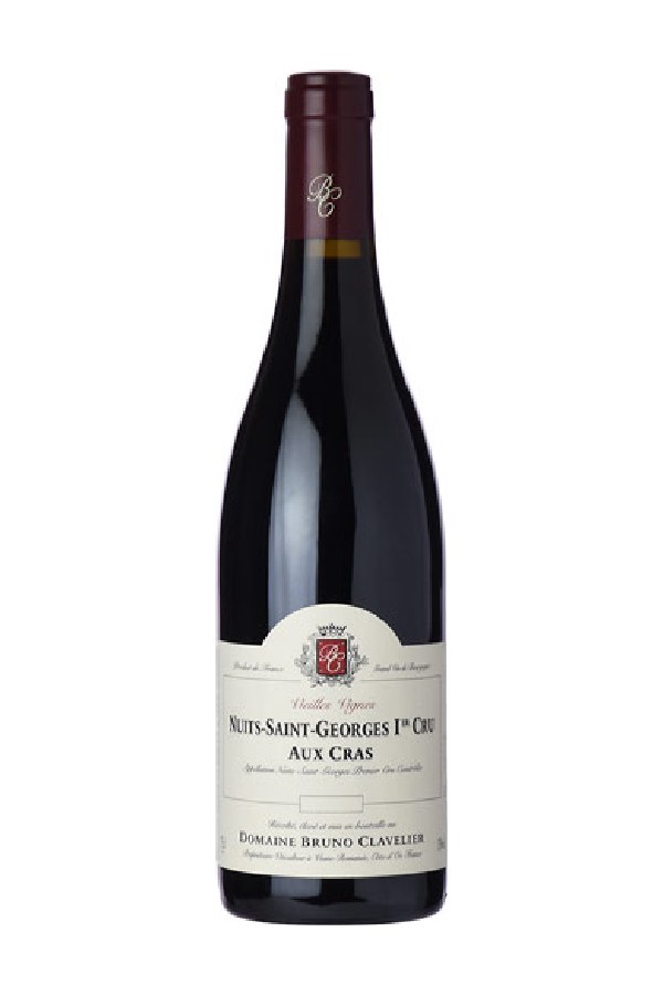 Bottle of  Domaine Bruno Clavelier Nuits Saint Georges 1er Cru aux Cras 2019