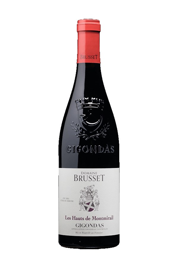 Bottle of  Domaine Brusset Gigondas les Hauts de Montmirail 2022