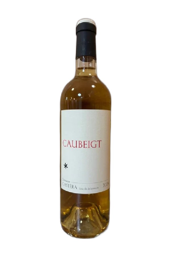 Bottle of  Domaine Castera Jurancon Caubeigt 2021