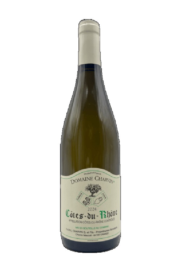 Bottle of  Domaine Charvin Cotes du Rhone le Poutet 2024