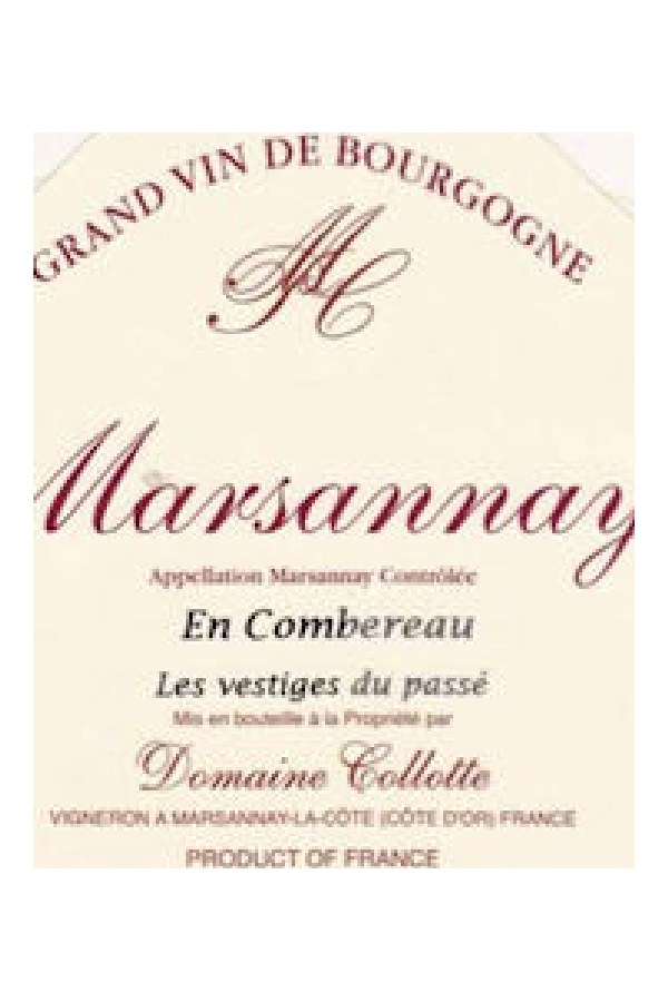 Bottle of Domaine Collotte Marsannay en Combereau 2023