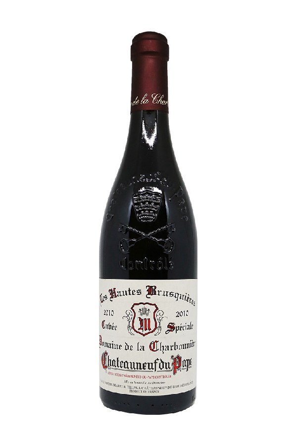 Bottle of  Domaine de la Charbonniere Chateauneuf du Pape Cuvee Hautes Brusquieres 2020